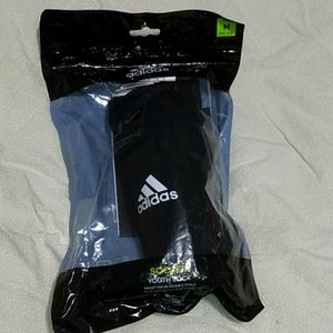 NWT Adidas soccer youth sock shin guards size m